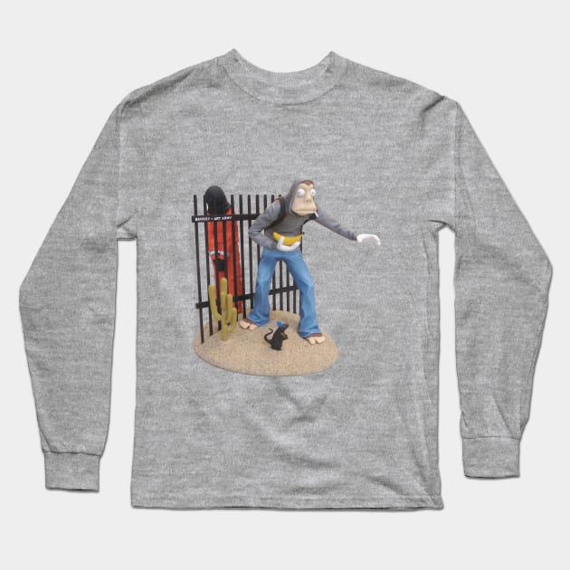 Before Dismaland Long Sleeve T-Shirt by HiPopProject